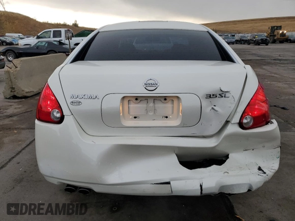 2004 Nissan Maxima SE with VIN 1N4BA41E84C866661, listed as a Copart auction lot 78060764 with 154,204 mi miles and Salvage Title. Bid and sale history available at DreamBid. Image 6.
