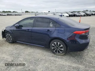 2020 Toyota Corolla LE with VIN JTDEPRAE9LJ052757, listed as a Copart auction lot 53683115 with 82,223 mi miles and Salvage Title. Bid and sale history available at carsss.com. Image 2.