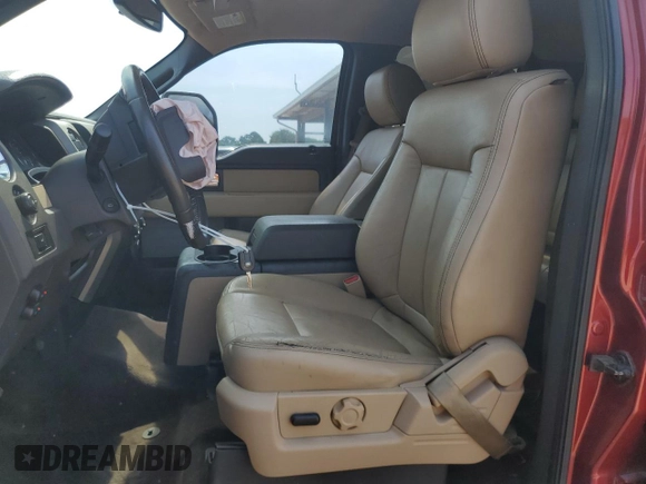 2014 Ford F-150 XL with VIN 1FTFW1EF6EKE95389, listed as a Copart auction lot 62187625 with 133,090 mi miles and Salvage title. Bid and sale history available at DreamBid. Image 7.