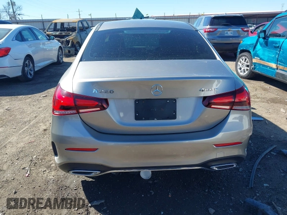 2019 Mercedes-Benz A 220 with VIN WDD3G4FB5KW005368, listed as a IAAI auction lot 41687789 with 112,077 mi miles and . Bid and sale history available at DreamBid. Image 17.