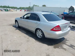 2002 Mercedes-Benz C with VIN WDBRF61J92E004472, listed as a IAAI auction lot 42144326 with 125,847 mi miles. Bid and sale history available at carsss.com. Image 3.