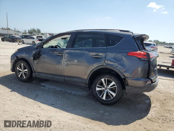 2018 Toyota RAV4 XLE with VIN 2T3WFREV1JW475641, listed as a Copart auction lot 54357525 with 53,609 mi miles and Salvage Title. Bid and sale history available at DreamBid. Image 2.