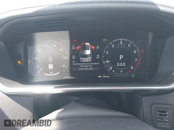2021 Land Rover Range Rover Westminster z VIN SALGS2RUXMA446580, wystawiony jako IAAI lot #42093231 z przebiegiem 45 416 mil mil oraz . Historia ofert i sprzedaży dostępna na DreamBid. Obrazek 7.