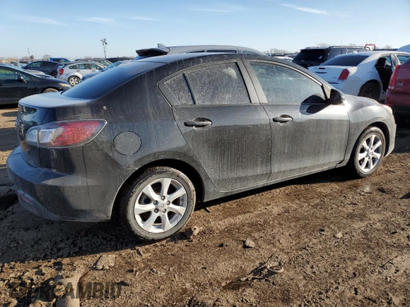2010 Mazda 3 i Sport with VIN JM1BL1SF9A1276325, listed as a Copart auction lot 54973235 with 125,870 mi miles and Salvage title. Bid and sale history available at DreamBid. Image 3.