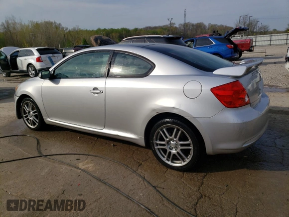 2007 Scion tC Spec with VIN JTKDE167970201864, listed as a Copart auction lot 52343095 with 136,086 mi miles and Non repairable. Bid and sale history available at DreamBid. Image 2.