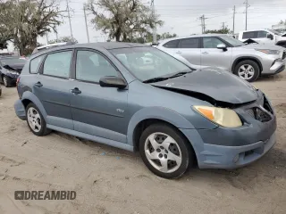 2006 Pontiac Vibe with VIN 5Y2SL65816Z430318, listed as a Copart auction lot 78996264 with 0 mi miles and Salvage Title. Bid and sale history available at carsss.com. Image 4.