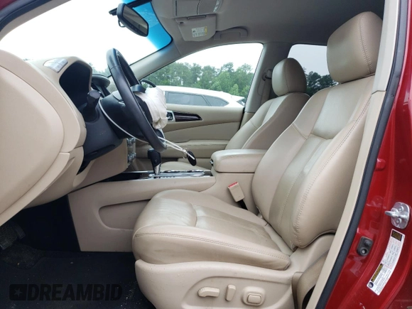 2016 Nissan Pathfinder Platinum with VIN 5N1AR2MN8GC646032, listed as a Copart auction lot 58304595 with 79,979 mi miles and Salvage title. Bid and sale history available at DreamBid. Image 7.