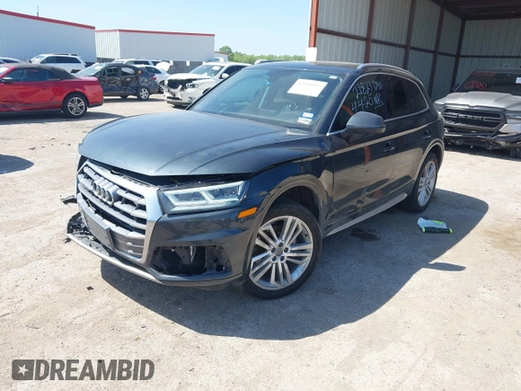 2018 Audi Q5 Premium Plus z VIN WA1BNAFY8J2105219, wystawiony jako IAAI lot #41991915 z przebiegiem 80 732 mil mil oraz . Historia ofert i sprzedaży dostępna na DreamBid. Obrazek 17.