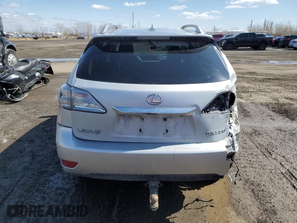 2010 Lexus RX 350 with VIN 2T2BK1BA5AC031035, listed as a Copart auction lot 51498365 with 240,959 mi miles and Salvage Title. Bid and sale history available at carsss.com. Image 6.