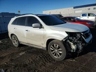 2013 Kia Sorento SX with VIN 5XYKWDA23DG381678, listed as a Copart auction lot 46503395 with 119,364 mi miles and Salvage Title. Bid and sale history available at carsss.com. Image 4.