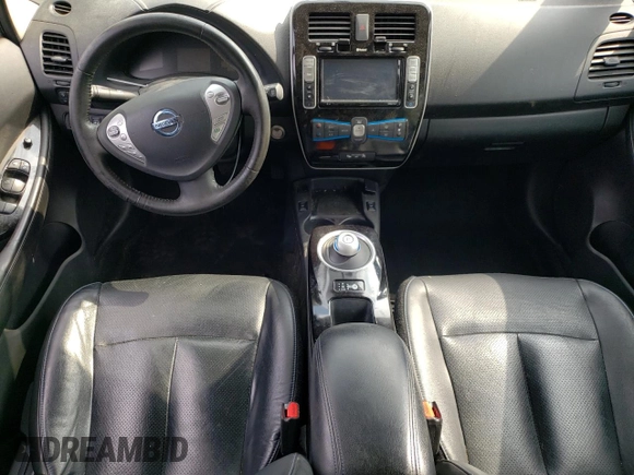 2015 Nissan LEAF SV with VIN 1N4AZ0CPXFC321642, listed as a Copart auction lot 69710373 with 49,954 mi miles. Bid and sale history available at carsss.com. Image 8.