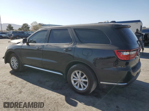 2015 Dodge Durango SXT with VIN 1C4RDHAG2FC931046, listed as a Copart auction lot 52409775 with 164,509 mi miles and Salvage title. Bid and sale history available at DreamBid. Image 2.