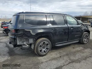 2023 Jeep Wagoneer with VIN 1C4SJVAPXPS562369, listed as a Copart auction lot 50512015 with 18,760 mi miles and Salvage Title. Bid and sale history available at carsss.com. Image 3.