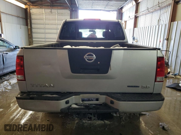 2010 Nissan Titan SE with VIN 1N6BA0EK4AN320097, listed as a Copart auction lot 88395245 with 196,991 mi miles and Salvage Title. Bid and sale history available at carsss.com. Image 6.