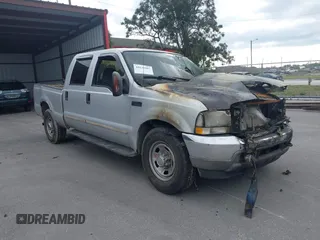 2004 Ford Super Duty F-250 XL with VIN 1FTNW20L24EA41944, listed as a IAAI auction lot 41633587 with 1 mi miles. Bid and sale history available at carsss.com. Image 1.
