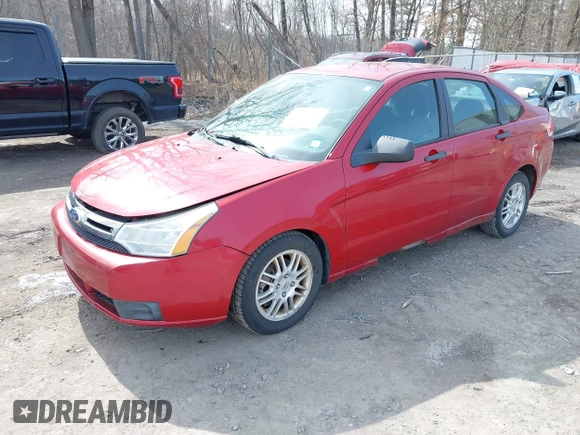 2011 Ford Focus SE with VIN 1FAHP3FN0BW139862, listed as a IAAI auction lot 41906585 with 56,774 mi miles. Bid and sale history available at carsss.com. Image 2.