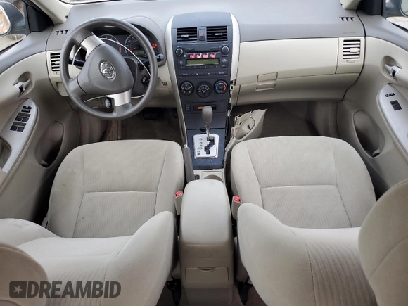 2010 Toyota Corolla with VIN 2T1BU4EE2AC392673, listed as a Copart auction lot 65148425 with 136,464 mi miles and Salvage title. Bid and sale history available at DreamBid. Image 8.