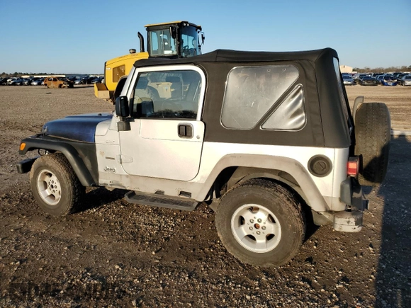 2003 Jeep Wrangler Sport with VIN 1J4FA49S03P313901, listed as a Copart auction lot 46100245 with 61,335 mi miles and Clean Title. Bid and sale history available at carsss.com. Image 2.