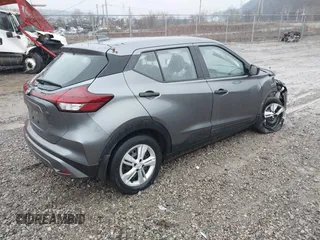 2023 Nissan Kicks S with VIN 3N1CP5BV7PL570740, listed as a IAAI auction lot 41663618 with 15,076 mi miles and . Bid and sale history available at carsss.com. Image 4.