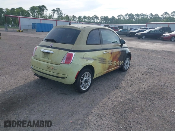 2012 FIAT 500 Pop z VIN 3C3CFFAR7CT114598, wystawiony jako IAAI lot #42374382 z przebiegiem 91 585 mil mil oraz . Historia ofert i sprzedaży dostępna na DreamBid. Obrazek 4.