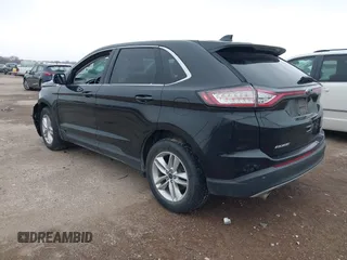 2015 Ford Edge SEL with VIN 2FMTK4J91FBB34028, listed as a IAAI auction lot 41710454 with 77,502 mi miles. Bid and sale history available at carsss.com. Image 3.