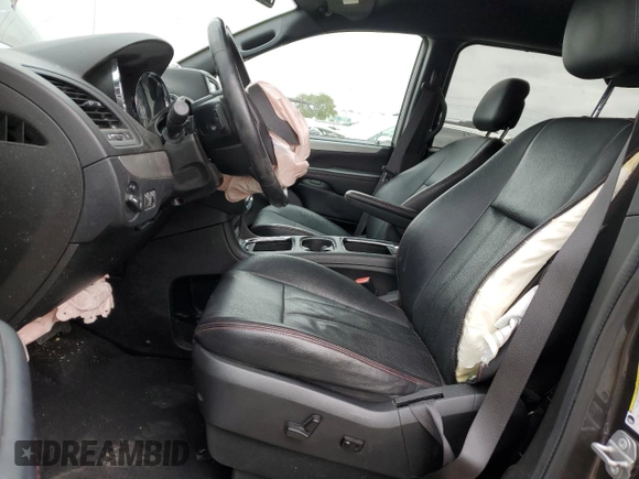 2019 Dodge Grand Caravan GT with VIN 2C4RDGEG1KR641080, listed as a Copart auction lot 50814305 with Not Provided miles and Salvage Title. Bid and sale history available at DreamBid. Image 7.