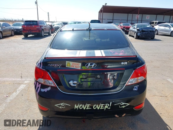 2014 Hyundai Accent GLS with VIN KMHCT4AE2EU749061, listed as a IAAI auction lot 42017566 with 93,929 mi miles. Bid and sale history available at carsss.com. Image 16.
