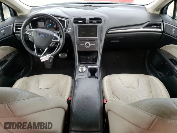 2018 Ford Fusion Hybrid Titanium with VIN 3FA6P0RU3JR212104, listed as a Copart auction lot 41116553 with 111,721 mi miles. Bid and sale history available at carsss.com. Image 8.