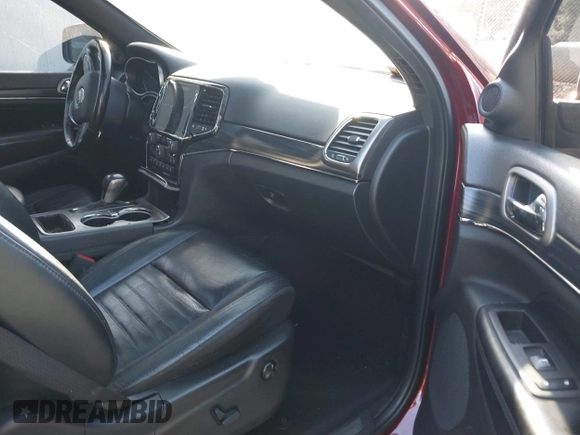 2020 Jeep Grand Cherokee Limited with VIN 1C4RJEBGXLC212709, listed as a IAAI auction lot 41505352 with 101,442 mi miles and . Bid and sale history available at DreamBid. Image 5.