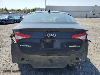 2013 Kia Optima Hybrid EX with VIN KNAGM4AD7D5060620, listed as a Copart auction lot 52964445 with 185,232 mi miles and Salvage Title. Bid and sale history available at carsss.com. Image 6.