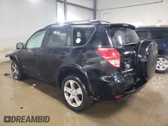 2006 Toyota RAV4 Sport with VIN JTMZK32V265001996, listed as a Copart auction lot 41968485 with 123,572 mi miles and Salvage Title. Bid and sale history available at carsss.com. Image 2.