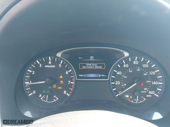 2016 Nissan Altima 2.5 SL with VIN 1N4AL3APXGC281084, listed as a IAAI auction lot 41528669 with 59,201 mi miles. Bid and sale history available at carsss.com. Image 7.