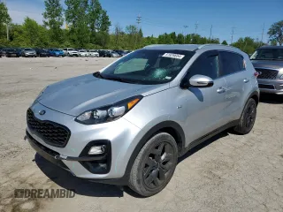 2020 Kia Sportage S with VIN KNDP6CACXL7640316, listed as a Copart auction lot 51828654 with 51,625 mi miles and Salvage Title. Bid and sale history available at carsss.com. Image 1.