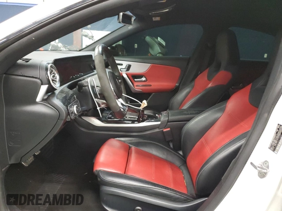 2021 Mercedes-Benz CLA 45 AMG with VIN W1K5J5DB2MN215325, listed as a Copart auction lot 82119754 with 51,071 mi miles and Clean Title. Bid and sale history available at DreamBid. Image 7.