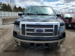 2010 Ford F-150 XL with VIN 1FTFW1EVXAKE36346, listed as a Copart auction lot 52574855 with 187,635 mi miles and Salvage Title. Bid and sale history available at DreamBid. Image 5.
