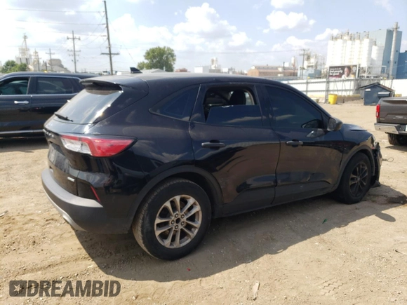2020 Ford Escape S with VIN 1FMCU0F62LUA70329, listed as a Copart auction lot 66981504 with 125,362 mi miles and Salvage Title. Bid and sale history available at carsss.com. Image 3.