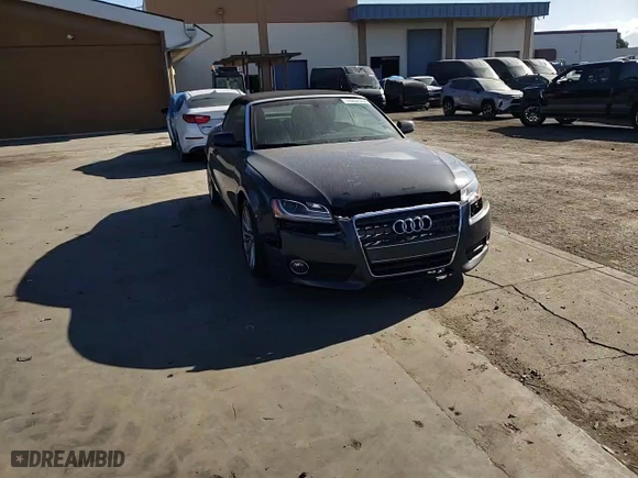 2010 Audi A5 Premium Plus with VIN WAULFAFH9AN012289, listed as a Copart auction lot 78282564 with 130,844 mi miles and Salvage Title. Bid and sale history available at carsss.com. Image 11.