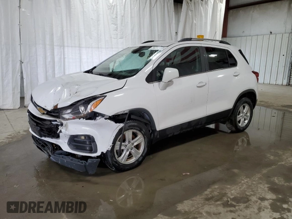 2018 Chevrolet Trax LT with VIN 3GNCJPSB5JL335123, listed as a Copart auction lot 52340495 with 107,257 mi miles and Salvage Title. Bid and sale history available at DreamBid. Image 1.