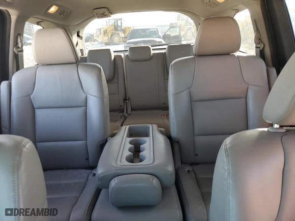 2014 Honda Odyssey EX-L with VIN 5FNRL5H63EB137799, listed as a Copart auction lot 48311285 with 147,596 mi miles and Salvage Title. Bid and sale history available at carsss.com. Image 10.