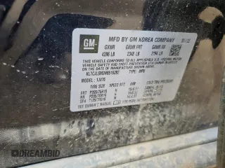 2022 Chevrolet Trax LT with VIN KL7CJLSM0NB516282, listed as a Copart auction lot 43258405 with 52,490 mi miles and Salvage Title. Bid and sale history available at carsss.com. Image 13.