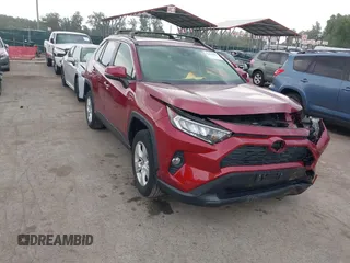 2019 Toyota RAV4 XLE with VIN JTMP1RFV6KD506382, listed as a IAAI auction lot 42578602 with 46,223 mi miles and . Bid and sale history available at DreamBid. Image 1.