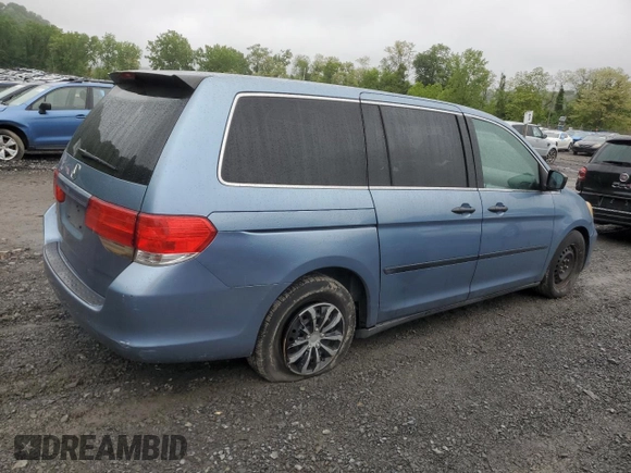 2010 Honda Odyssey LX with VIN 5FNRL3H26AB001758, listed as a Copart auction lot 58320535 with 131,373 mi miles and Salvage title. Bid and sale history available at DreamBid. Image 3.
