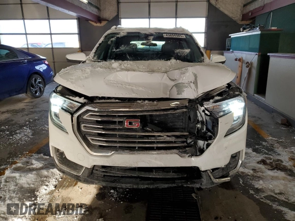 2022 GMC Terrain SLT with VIN 3GKALVEV1NL125357, listed as a Copart auction lot 45694985 with 42,334 mi miles and Salvage title. Bid and sale history available at DreamBid. Image 5.