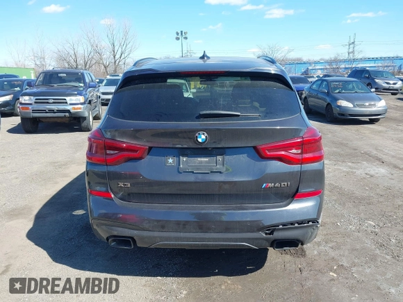 2020 BMW X3 M40i with VIN 5UXTY9C05LLE59910, listed as a IAAI auction lot 41742747 with 46,202 mi miles and . Bid and sale history available at DreamBid. Image 16.