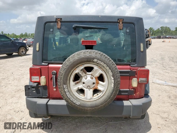 2012 Jeep Wrangler Unlimited Sport RHD with VIN 1C4BJWKG3CL230718, listed as a Copart auction lot 61789775 with Not provided miles and Clean title. Bid and sale history available at DreamBid. Image 6.