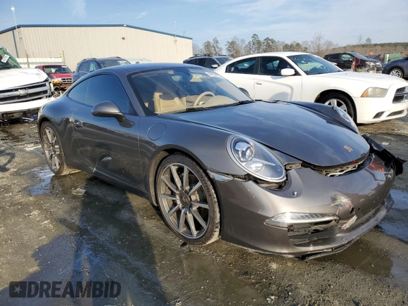 2012 Porsche 911 991 Carrera with VIN WP0AA2A96CS106178, listed as a Copart auction lot 44198105 with 50,971 mi miles and Salvage Title. Bid and sale history available at DreamBid. Image 4.