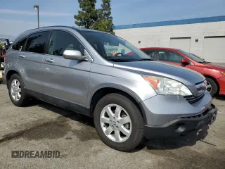 2007 Honda CR-V EX-L with VIN JHLRE48797C082484, listed as a Copart auction lot 54368615 with 134,703 mi miles and Salvage Title. Bid and sale history available at carsss.com. Image 4.