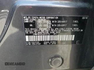 2018 Toyota RAV4 XLE with VIN JTMRFREV2JJ215776, listed as a Copart auction lot 51745205 with 52,009 mi miles and Salvage Title. Bid and sale history available at DreamBid. Image 13.