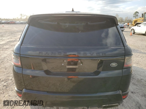 2019 Land Rover Range Rover Sport HST with VIN SALWS2SU6KA868560, listed as a Copart auction lot 80838074 with 57,030 mi miles and Salvage title. Bid and sale history available at DreamBid. Image 6.