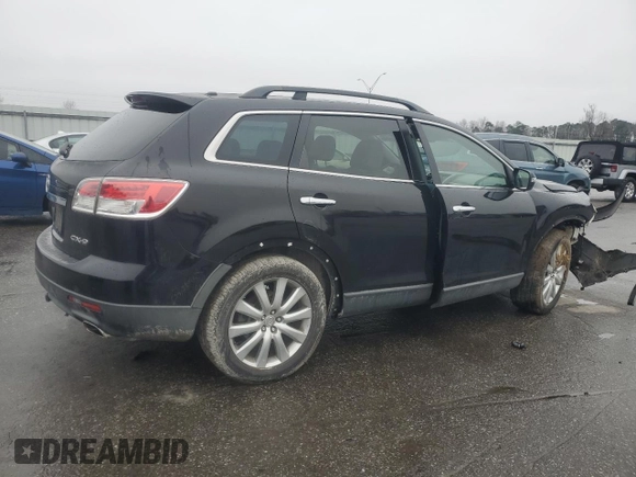 2008 Mazda CX-9 Sport with VIN JM3TB28A580141827, listed as a Copart auction lot 44943955 with 194,059 mi miles and Salvage Title. Bid and sale history available at DreamBid. Image 3.